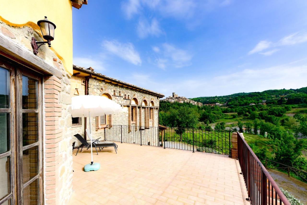 Agriturismo Castello Delle Fornaci - Private Jacuzzi Arcidosso Eksteriør billede