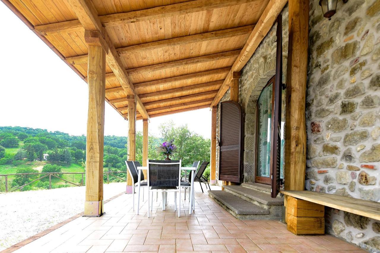 Agriturismo Castello Delle Fornaci - Private Jacuzzi Arcidosso Eksteriør billede
