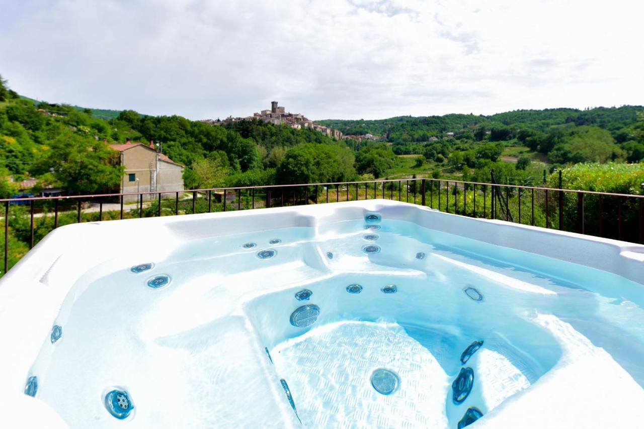Agriturismo Castello Delle Fornaci - Private Jacuzzi Arcidosso Eksteriør billede